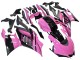 2022-2024 Yamaha YZF R3/R25 Motorcycle Fairings - Pink Glossy Black Monster UK Manufacturers