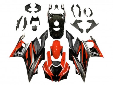 2022-2024 Yamaha YZF R3/R25 Motorcycle Fairings - Red Grey Black ENEOS UK Manufacturers