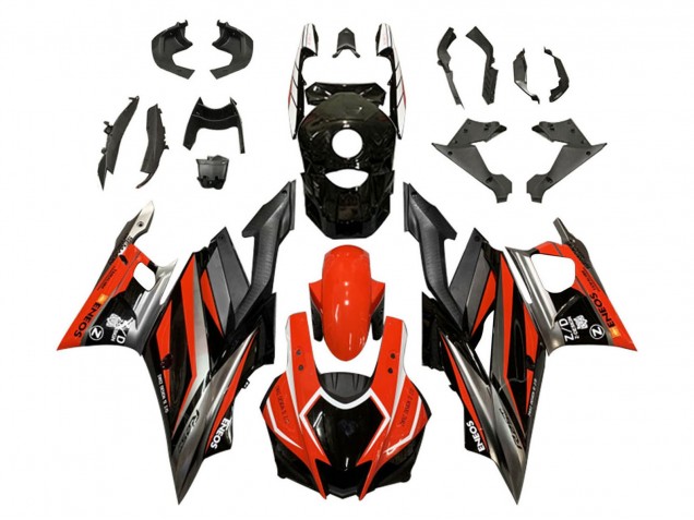 2022-2024 Yamaha YZF R3/R25 Motorcycle Fairings - Red Grey Black ENEOS UK Manufacturers