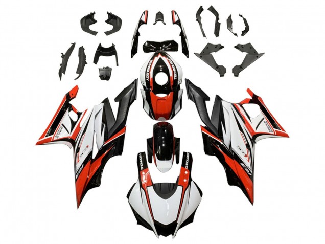 2022-2024 Yamaha YZF R3/R25 Motorcycle Fairing Kits - White Red Black UK Manufacturers