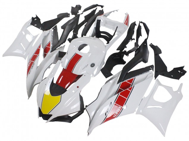 2022-2024 Yamaha YZF R3/R25 Motorcycle Fairings - White Red Yellow Black UK Manufacturers