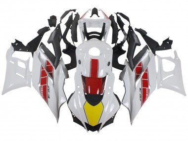 2022-2024 Yamaha YZF R3/R25 Motorcycle Fairings - White Red Yellow Black UK Manufacturers