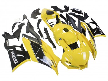 2022-2024 Yamaha YZF R3/R25 Motorcycle Fairing - Yellow Black UK Manufacturers