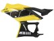 2022-2024 Yamaha YZF R3/R25 Motorcycle Fairing - Yellow Black UK Manufacturers