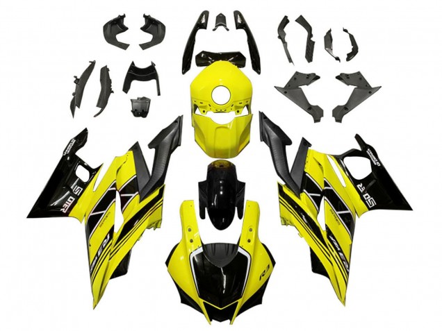 2022-2024 Yamaha YZF R3/R25 Motorcycle Fairings - Yellow Black UK Manufacturers