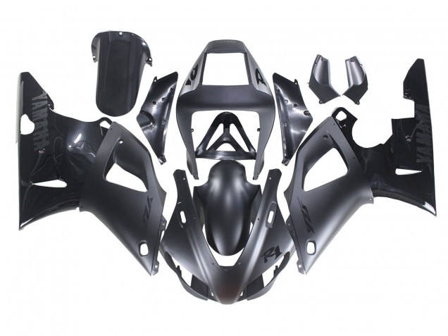 1998-1999 Yamaha YZF 1000 R1 Motorcycle Fairings - Matte Black Glossy Black UK Manufacturers