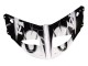 1998-1999 Yamaha YZF 1000 R1 Motorcycle Fairings - White Glossy Black UK Manufacturers