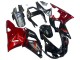 1998-1999 Yamaha YZF 1000 R1 Motorcycle Fairings - Glossy Black Red UK Manufacturers
