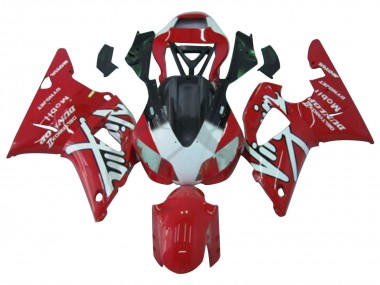 1998-1999 Yamaha YZF 1000 R1 Motorcycle Fairings - Red White Black Dunlop UK Manufacturers