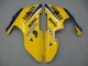 2000-2001 Yamaha YZF 1000 R1 Motorcycle Fairings - White Yellow Blue Motul Camel UK Manufacturers