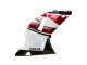 2000-2001 Yamaha YZF 1000 R1 Motorcycle Fairing - Red White Glossy Black UK Manufacturers