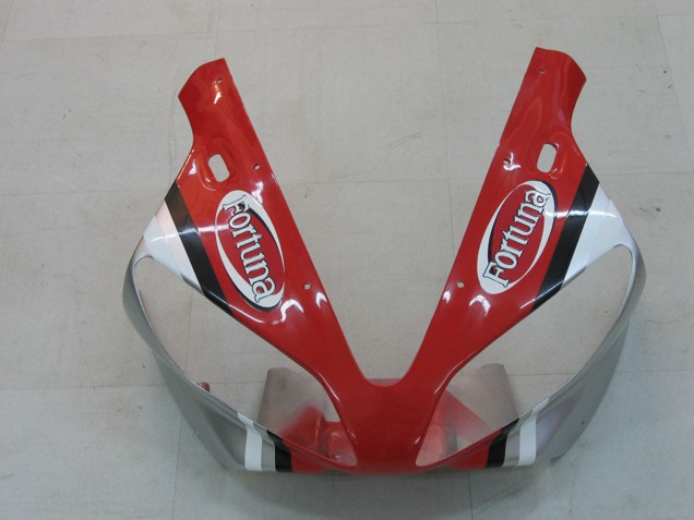 2000-2001 Yamaha YZF 1000 R1 Motorcycle Fairings - Silver Red Fortuna Motul UK Manufacturers