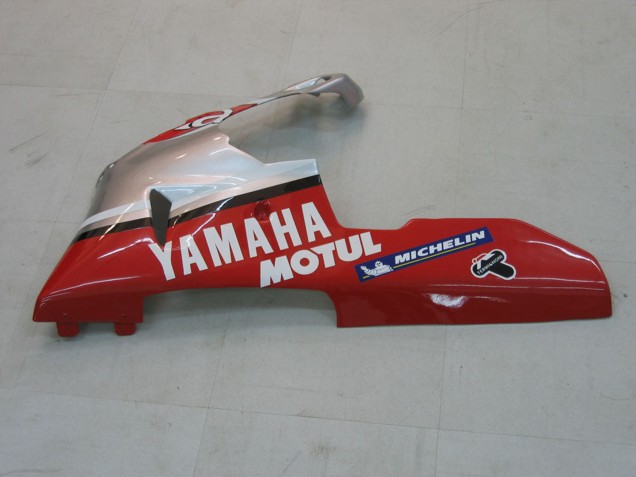2000-2001 Yamaha YZF 1000 R1 Motorcycle Fairings - Silver Red Fortuna Motul UK Manufacturers