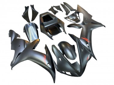 2002-2003 Yamaha YZF 1000 R1 Motorcycle Fairings - Matte Black Red UK Manufacturers
