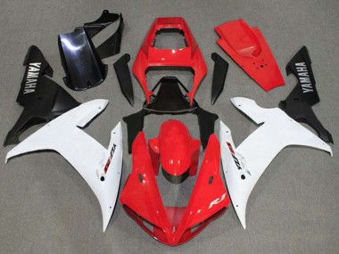 2002-2003 Yamaha YZF 1000 R1 Motorcycle Fairings - Red White Black UK Manufacturers