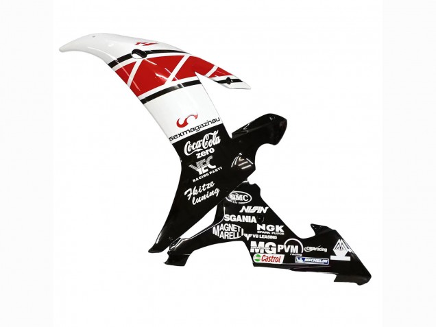 2002-2003 Yamaha YZF 1000 R1 Motorcycle Fairings - White Red Black Castrol UK Manufacturers