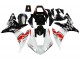 2002-2003 Yamaha YZF 1000 R1 Motorcycle Fairings - White Red Black Castrol UK Manufacturers