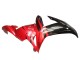 2002-2003 Yamaha YZF 1000 R1 Motorcycle Fairings - Glossy Black Red Flame UK Manufacturers