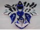 2009-2011 Yamaha YZF 1000 R1 Motorcycle Fairings - White Blue Black M1 UK Manufacturers