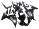 2009-2011 Yamaha YZF 1000 R1 Motorcycle Fairings - Glossy Black White Decal UK Manufacturers