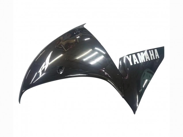 2009-2011 Yamaha YZF 1000 R1 Motorcycle Fairings - Glossy Black White Decal UK Manufacturers