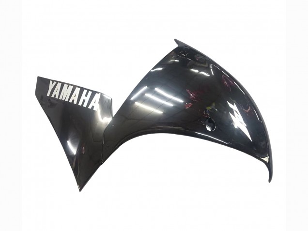2009-2011 Yamaha YZF 1000 R1 Motorcycle Fairings - Glossy Black White Decal UK Manufacturers