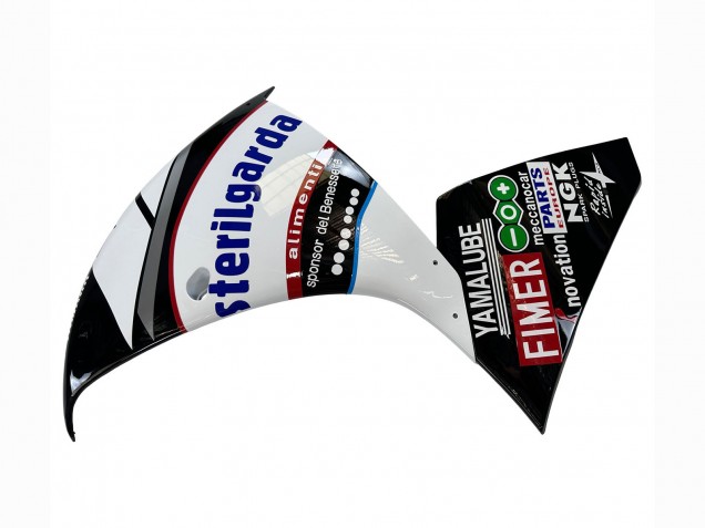 2009-2011 Yamaha YZF 1000 R1 Motorcycle Fairings - Glossy Black White Red Volvo Fimer Yamalube 87 UK Manufacturers
