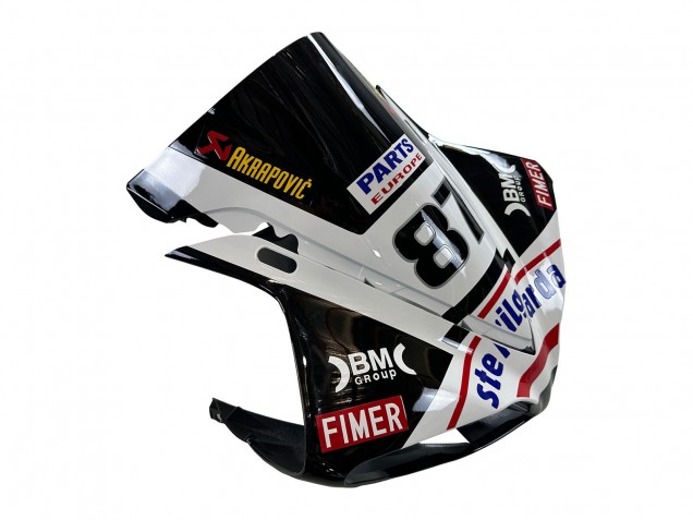 2009-2011 Yamaha YZF 1000 R1 Motorcycle Fairings - Glossy Black White Red Volvo Fimer Yamalube 87 UK Manufacturers