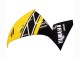 2009-2011 Yamaha YZF 1000 R1 Motorcycle Fairing Kits - Yellow White Black Stripe UK Manufacturers