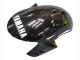 2009-2011 Yamaha YZF 1000 R1 Motorcycle Fairing Kits - Yellow White Black Stripe UK Manufacturers