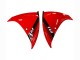 2012-2014 Yamaha YZF 1000 R1 Motorcycle Fairing - Red Glossy Black UK Manufacturers