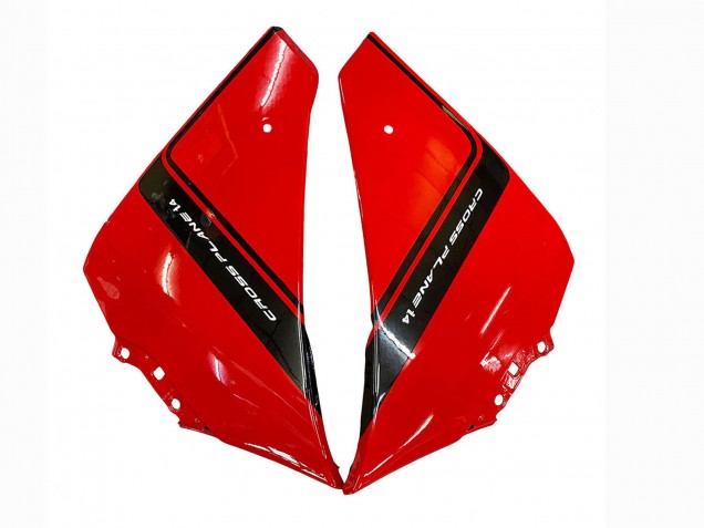 2012-2014 Yamaha YZF 1000 R1 Motorcycle Fairing - Red Glossy Black UK Manufacturers