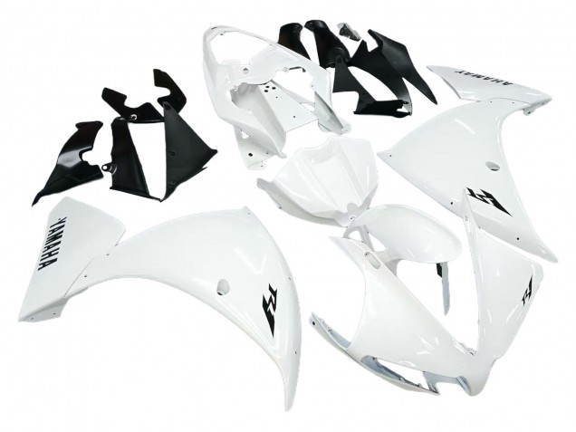 2012-2014 Yamaha YZF 1000 R1 Motorcycle Fairing - White UK Manufacturers