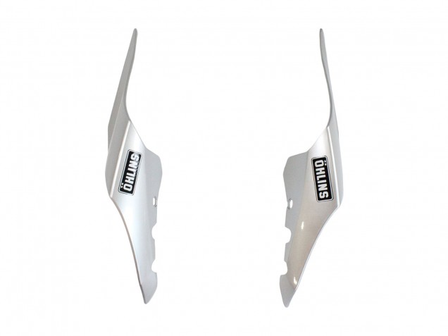2015-2019 Yamaha YZF 1000 R1 Motorcycle Fairings - Silver Blue Glossy Black UK Manufacturers