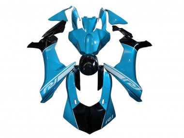 2020-2025 Yamaha YZF 1000 R1 Motorcycle Fairing - Blue Glossy Black UK Manufacturers
