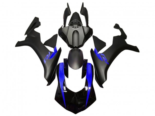 2020-2025 Yamaha YZF 1000 R1 Motorcycle Fairing - Blue Matte Black UK Manufacturers