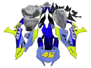 2020-2025 Yamaha YZF 1000 R1 Motorcycle Fairings - Blue Yellow GYTR 46 UK Manufacturers
