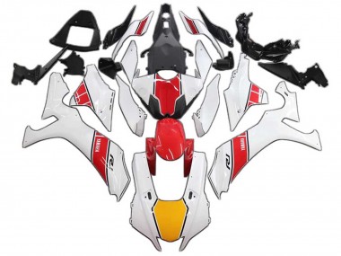 2020-2025 Yamaha YZF 1000 R1 Motorcycle Fairings - White Red Yellow UK Manufacturers