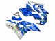 1998-2002 Yamaha YZF 600 R6 Motorcycle Fairings - White Blue Neon Yellow Fiat Motul Michelin UK Manufacturers