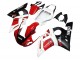1998-2002 Yamaha YZF 600 R6 Motorcycle Fairings - White Red Glossy Black UK Manufacturers