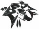 2006-2009 Yamaha YZF R6S Motorcycle Fairings - Matte Black UK Manufacturers