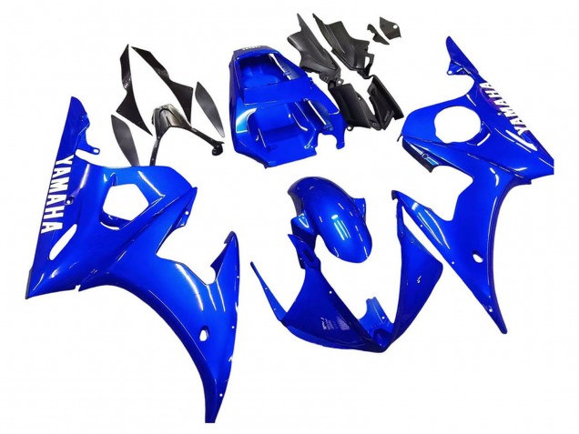 2006-2009 Yamaha YZF R6S Motorcycle Fairings - Blue UK Manufacturers