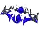 2006-2009 Yamaha YZF R6S Motorcycle Fairings - Blue Black UK Manufacturers