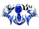 2006-2009 Yamaha YZF R6S Motorcycle Fairings - White Blue Fiat Motul Kastinee UK Manufacturers