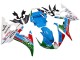 2006-2009 Yamaha YZF R6S Motorcycle Fairings - White Blue Green Red Kastinee Dunlop Motul UK Manufacturers