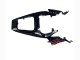 2006-2009 Yamaha YZF R6S Motorcycle Fairing - Glossy Black Red UK Manufacturers