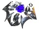 2006-2009 Yamaha YZF R6S Motorcycle Fairings - Blue Matte Black UK Manufacturers