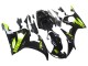 2006-2009 Yamaha YZF R6S Motorcycle Fairings - Glossy Black Neon Yellow UK Manufacturers
