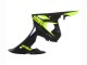 2006-2009 Yamaha YZF R6S Motorcycle Fairings - Glossy Black Neon Yellow UK Manufacturers