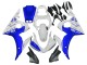 2006-2009 Yamaha YZF R6S Motorcycle Fairings - White Blue GYTR UK Manufacturers